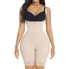 Ropa Modeladora de Venta Caliente Transfronteriza, Mono Moldeador Corporal, Cierre Inferior con Cremallera, Cinturilla de Talla Grande, Body Moldeador de Abdomen y Levantador de Glúteos para Mujer