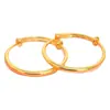 Pulseira Dourada Imitação Ouro para Bebês, Crianças, Mêsversário, Cem Dias, Primeiro Aniversário, Pulseira de Empurrar e Puxar, Adereços para Fotos, Acessórios