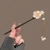 Novo Pente de Madeira Estilo Chinês, Pente Tradicional Hanfu, Pente de Borla de Alto Padrão Estilo Antigo para Mulheres