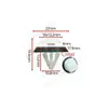 Accesorio para Coche Adecuado para Volkswagen Audi Q3 Q5 Cubierta del Arco de Rueda del Coche Moldura de Puerta en Forma de Arco Clip de Fijación D1104