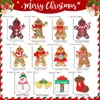 Nuevo Colgante de Hombre de Jengibre Navideño 2024 Lindo Dibujo Animado Colgante Decorativo de Árbol de Navidad Decoraciones para Fiestas Navideñas
