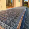 Nueva Alfombra de Piso Tres en Uno, Alfombra de Piso Moderna y Sencilla para Eliminar el Polvo, Alfombra de Piso Comercial Lavable para Eliminar el Polvo y Antideslizante, Disponible en Stock