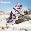 Zapatos Infantiles Balabala Botas Deportivas Infantiles para Niños y Niñas de Caña Alta Engrosadas Forradas de Felpa Tendencia Invierno 2025 Zapatos para Exteriores