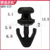 Fabricante de Hebei Ofrece Clips de Fijación de Molduras de Sellado Automotriz de Bajo Precio en Stock, Tiras de Sellado de Plástico de Nylon y Clips de Remache