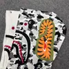 Comercio Exterior Marca de Moda Americana de Alta Gama Sudadera con Capucha Bape Tiburón Holgada Casual Estilo Igual para Pareja Dropshipping Transfronterizo