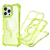 Fábrica de Capas para Celular Aiwei É Adequada para Iphone17 Promax Capa Protetora Colorida Três em Um Anti-Queda