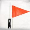 Nueva bandera de seguridad para cochecito transfronterizo Amazon asta de bandera para bicicleta bandera de cinta coche de deriva kart bandera de advertencia