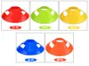 Disco marcador engrosado, equipo de entrenamiento de fútbol, obstáculos de baloncesto, conos marcadores, estacas de bloqueo, fabricante de conos de helado