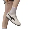 Outono/Inverno 2026 Novo Comércio Exterior Estilo Coreano Superfície de Couro Sapatos de Treino Alemães Moda Feminina Esportivos Retrô Sapatos Únicos Transfronteiriço