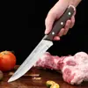 Cuchillo para Deshuesar Forjado para Uso Comercial, Cuchillo para Cortar Carne Ultraafilado, Cuchillo para Cortar en Piezas, Cuchillo Especializado para Sacrificio de Cerdo en Mataderos