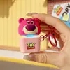 Chaveiro Pingente Autêntico Disney Toy Story 5 com Botão de Som e Luz Decoração de Mochila Brinquedo para Alívio de Estresse Venda por Atacado