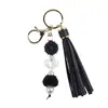 Chaveiro de Borla Feito à Mão Transfronteiriço Pom-Pom de Margarida de Silicone Acessório de Acrílico Pingente de Bolsa com Borla Decoração