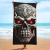Toalla de Baño Absorbente de Microfibra Secado Rápido Toalla de Playa Terciopelo Doble Cara Venta Directa del Fabricante Toalla de Playa Transfronteriza Impresión Digital