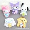 Copo de Água Melody Sanrio Copo de Enxaguante Bucal Caixa de Armazenamento Desenho Animado Decoração DIY Kuromi Pacha Cachorro Material de Patches