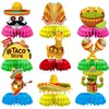 Decoração para Festa Temática de Carnaval Mexicano FIESTA Centros de Mesa Colmeia para Mesa Copa do Mundo