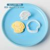 Molde de biscoito de desenho animado Filhote de cachorro bonito Expressão Molde de corte de biscoito Animal Cão Flip Sugar Mold DIY Baking Tool