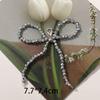 Flor de zapato de Corea del Sur, lazo de perlas de imitación, hebilla de zapato de amor, colgante, accesorios para cordones de zapatos hechos a mano, accesorios para colgar en bolsas, venta al por mayor