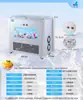 Máquina Automática Comercial para Freír Hielo para Puestos de Mercado Nocturno, Máquina para Freír Hielo de Frutas, Máquina para Freír Yogur, Máquina de Hielo Copo de Nieve