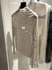 Top HERS em camadas estilo coreano com estampa floral, criando um visual suave e descontraído; Camiseta de manga comprida para mulheres, inverno 2026