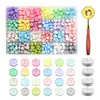 Cuchara para cuentas de cera, juego blanco compartimentado para cera, accesorios para sellos de cera de fuego, cuchara para cera de fuego, juego de montaje automático de velas blancas pequeñas