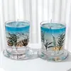 Vela Perfumada de Cera de Gelatina Oceánica Adorno Creativo Decoración del Hogar Recuerdo Fragancia Sin Humo Regalo de Cumpleaños