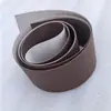 Máquina Empaquetadora de Patrón de Piel de Serpiente Color Café Pu Banda Transportadora Resistente al Aceite Banda Transportadora de Alimentos Resistente al Aceite de Grado Alimenticio