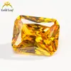 3X5~10X12Mm 5A Rectangular Facetado Circonita Colección Wuzhou Piedra Preciosa Sintética Mayorista Piedras Sueltas DIY