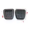 Adecuado para Toyota Corolla Viejo Rav4 Ralink Pedal de Embrague Manual Pedal de Freno de Goma Antideslizante Cubierta de Cuero
