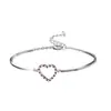 Pulsera de Acero de Titanio Trébol de Cuatro Hojas Amor Zirconia para Mujer, Alta Calidad, No se Desvanece, Se Puede Usar en la Bañera, Pulsera de Lujo Ligero de Nicho de Gama Alta