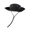 Nuevo sombrero de pescador para mujer, para acampar en la montaña, con cordón, protector solar, para exteriores, montañismo, pesca, sombrero de vaquero occidental, sombrero universal para hombre, moderno