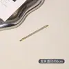 Presilha de Cabelo com Strass 2026 Novo Modelo Presilha Reta de Alta Qualidade Super Apertada Antiderrapante Presilha Lateral Presilha para Franja