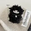 Nuevo Lindo Colgante de Juguete de Felpa de Lana Original Dibujos Animados Pareja Blanco y Negro Niña Oveja Pequeña Bolso Juguete de Moda Accesorio
