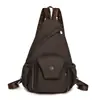 Bolso Cruzado Nuevo Multiusos Primavera 2026, Bolso de Hombro, Bolso de Pecho Doble Hombro, Tela de Nailon Ligera, Bolso de Moda Estilo Coreano para Mujer