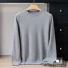 Suéter de Cachemir 100% para Hombre con Cuello en V Otoño/Invierno 2025 Nuevo Top de Punto Casual Capa Base Suéter de Cachemir