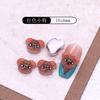 Joyas para Uñas de Animales de Dibujos Animados Accesorios Estereoscópicos para Uñas Zorro Lindo Cachorro Armadura de Resina Accesorios Explosivos