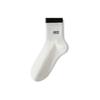 Calcetines para mujer de primavera y verano, algodón fino, versión coreana de calcetines de tubo de dopamina, tendencia japonesa, doble costura, calcetines deportivos para estudiantes, al por mayor