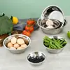 Tazón de Sopa de Acero Inoxidable 304, Tazón Pequeño Engrosado para Guarniciones, Tazón con Forma de Caballo al por Mayor, Tazón para Condimentos de Cocina, Tazón de Arroz de Acero Inoxidable