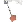 Lanyard para Teléfono con Purpurina Fina y Forma de Estrella Hinchada, Colgante para Bolso, Set de Regalo para Mejor Amiga, Cadena de Teléfono Transparente Hielo de Red