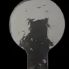 Famoso de internet puesto de globos de bola de olas luminosos puesto de mercado nocturno empujar escanear código globo de bola de olas transparente globo de dibujos animados