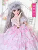 Traje de Boneca Inteligente para Vestir Grande 60cm Boneca Princesa Menina Brinquedo Falante para Crianças Presente