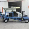 Máquina Fabricadora de Arena de Martillo Tipo 600 Vehículo Móvil Trituradora Móvil para Construcción Equipo de Transporte Subterráneo