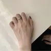 Anel Aberto de Borboleta Vintage para Mulheres Anel da Moda Personalidade Estilo Minimalista Vazado Tendência Ins Anel Elegante para o Dedo Indicador para Mulheres