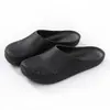 Zapatos de chef, slip-on de punta cerrada para mujer, zapatos de trabajo de verano para exteriores, medias pantuflas casuales transpirables perforadas