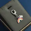 Novo Pingente Pequeno de Cereja Amor Chaveiro Pingente de Bolsa Joia para Bolsa Feminina Exquisito Chaveiro de Carro Atacado Transfronteiriço