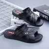 Novas Chinelas Masculinas de Verão, Antiderrapantes, Casuais, Confortáveis e Resistentes ao Desgaste, Sandálias Outdoor Estilo Casal, Sapatos de Praia com Solado Grosso