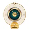 Reloj de Pared Artístico de Lujo Moderno, Instalación sin Taladro, Decoración de Reloj para Sala de Estar, Reloj de Pared Silencioso de Gama Alta, Elegante Reloj de Pared