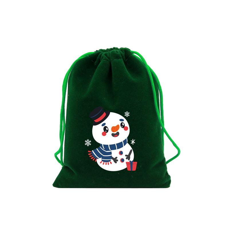 SD02-蓝围巾雪人