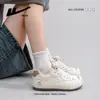Zapatos de Entrenamiento Coreanos de Nuevo Estilo con Bloques de Color Versátiles, Energéticos y Lindos, Zapatos de Mujer Cómodos de un Solo Color, Zapatos Casuales Retro de Alta Apariencia