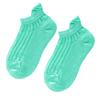 Calcetines infantiles Z212 solo al por mayor calcetines infantiles de moda verano color liso raya vertical tarjeta seda calcetines de barco color macarrón cortos
