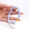 Pulseira Original Nova Estilo Chinês Pedra Natural, Pulseira Super Fada com Contas Frescas, Versão Moda Elegante e Doce para Estudantes